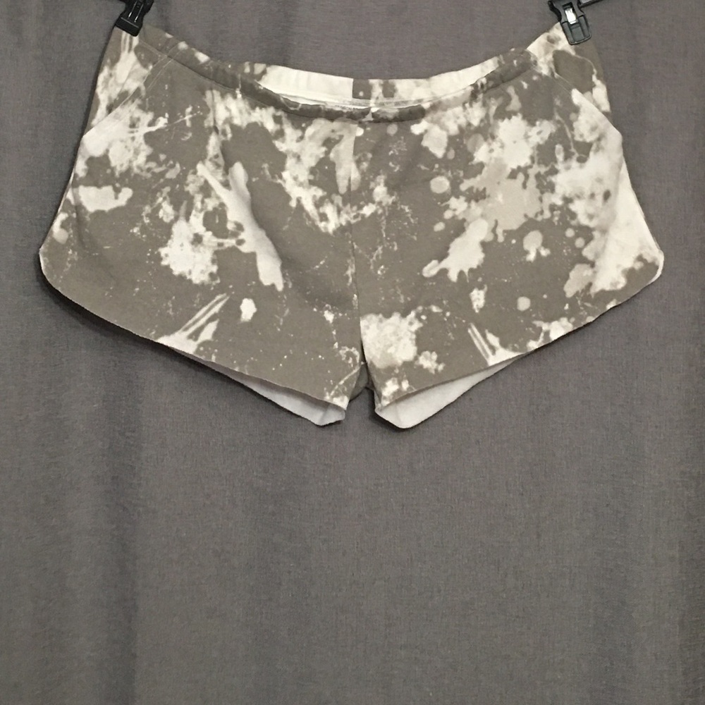 Tie dye Shorts Grayson Social Sleepwear Shorts Size 2X Sage New